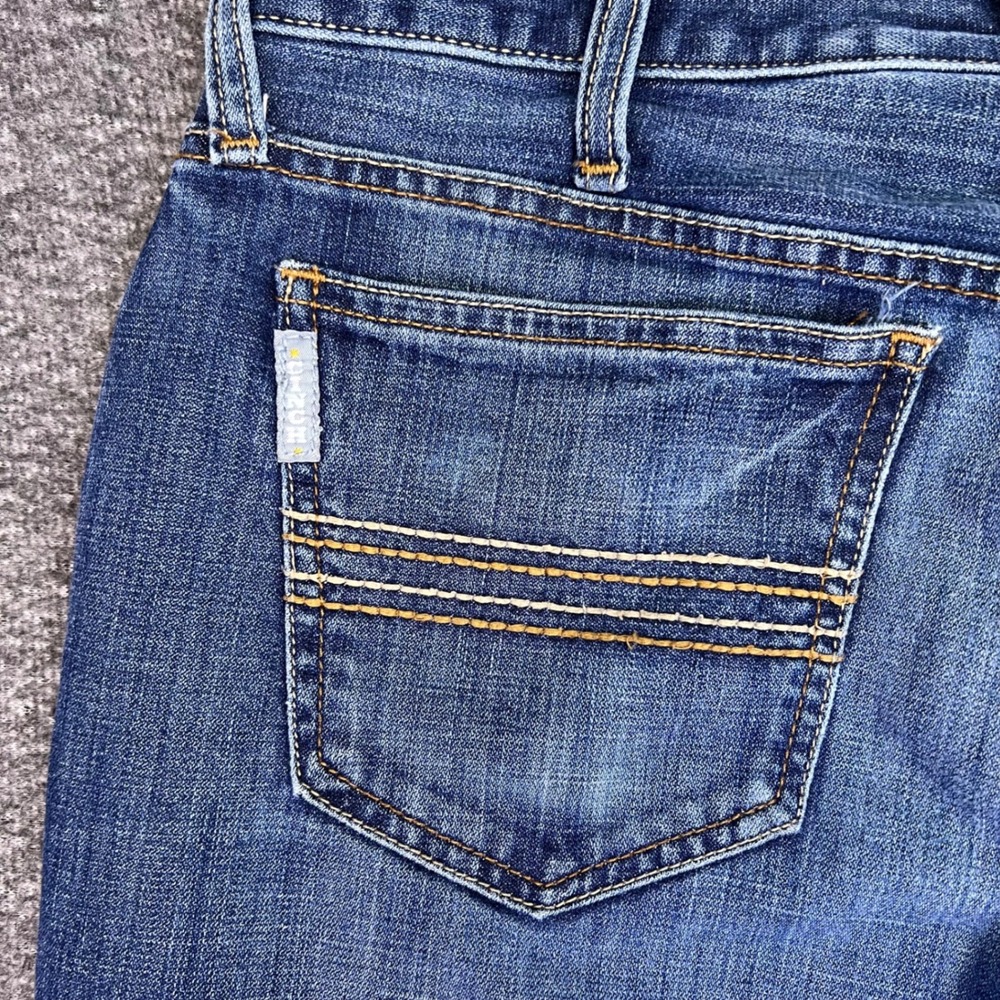 Cinch Jeans Men 32x31 Blue Straight Casual Western Cowboy Stretch Denim Rodeo - Picture 15 of 15